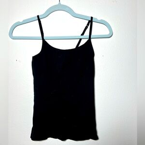 Black Spaghetti strap undershirt Control tummy tank Yummie Brand size Small